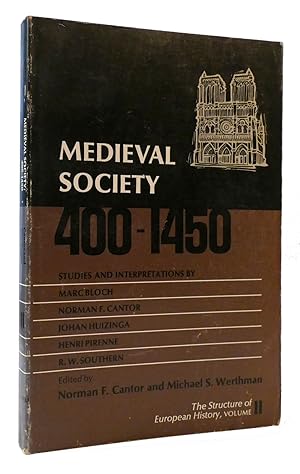 Seller image for MEDIEVAL SOCIETY 400-1450 for sale by Rare Book Cellar