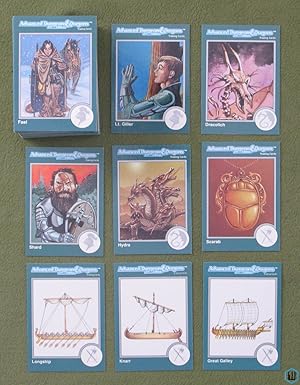 Immagine del venditore per ADVANCED DUNGEONS DRAGONS: 100+ Trading Cards (1993) NPCs Loot Monsters venduto da Wayne's Books