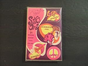 Psychedelic Stick Ums 1960's In Orig Wrapper 21 Vinyl Jennifer Stickers