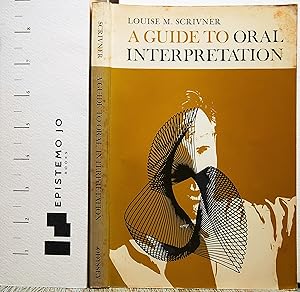 Seller image for A Guide to Oral Interpretation for sale by Epistemo Jo Books