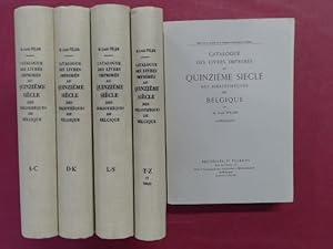 Catalogue des livres imprimés (imprimes) au Quinzième Siècle (Quinzieme Siecle) de bibliothèques ...