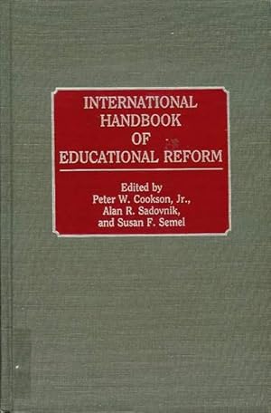 Seller image for International Handbook of Educational Reform for sale by Bookmarc's