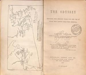 Bild des Verkufers fr The Odyssey Rendered Into English Prose For The Use Of Those Who Cannot Read The Original zum Verkauf von WeBuyBooks