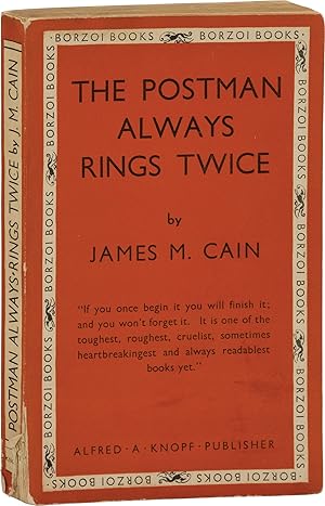 The Postman Always Rings Twice (First Edition in paperback)