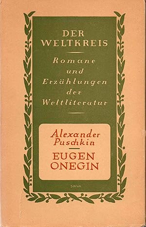 Bild des Verkufers fr Eugen Onegin. Roman in Versen. zum Verkauf von Auf Buchfhlung