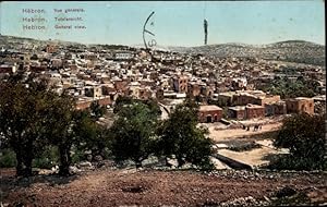 Bild des Verkufers fr Ansichtskarte / Postkarte Hebron Palstina, Gesamtansicht zum Verkauf von akpool GmbH