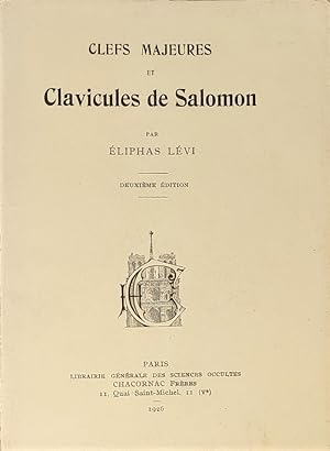 Bild des Verkufers fr Clefs majeures et Clavicules de Salomon zum Verkauf von La Fontaine d'Arthuse