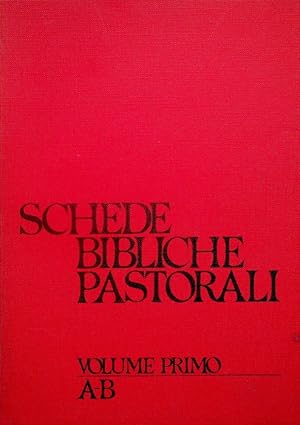 Image du vendeur pour Schede bibliche pastorali: 1: A-B. mis en vente par Studio Bibliografico Adige