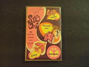 Psychedelic Stick Ums 1960's In Orig Wrapper 21 Vinyl Helen Stickers