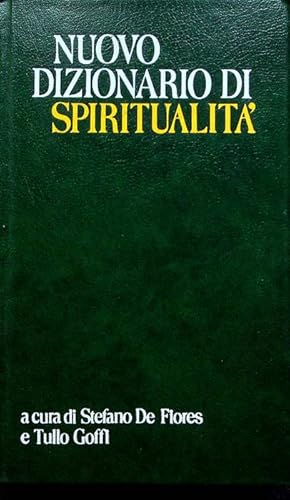 Imagen del vendedor de Nuovo dizionario di spiritualit.: I dizionari EP; a la venta por Studio Bibliografico Adige