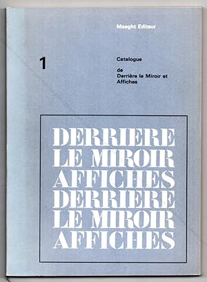 Image du vendeur pour Catalogue de Derrire le Miroir et Affiches. mis en vente par Librairie-Galerie Dorbes Tobeart