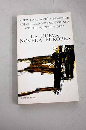 Imagen del vendedor de La nueva novela europea a la venta por Alcan Libros