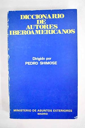 Imagen del vendedor de Diccionario de autores iberoamericanos a la venta por Alcan Libros