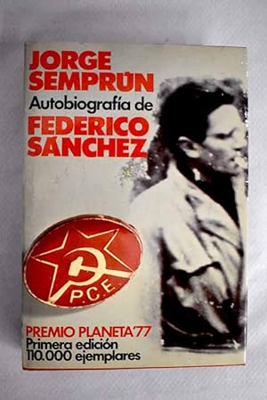 Imagen del vendedor de Autobiografía de Federico Sánchez a la venta por Alcaná Libros