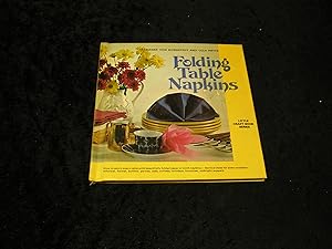Seller image for Folding Table Napkins for sale by Yare Books
