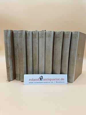 Gesammelte Werke von Richard Dehmel in zehn Bänden (10 Bände)