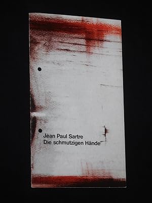 Seller image for Stuttgarter Hefte 19. Programmheft Wrttembergische Staatstheater Stuttgart 1980/81. DIE SCHMUTZIGEN HNDE von Sartre. Insz.: Paul Schalich, Bhnenbild/ Kostme: Wolf Mnzner. Mit Wolfgang Hper, Reent Reins, Peter Kaghanovitch, Hans Schulze, Marcus Lachmann, Gerd Braasch, Gabriele Isakian, Heidemarie Rohweder for sale by Fast alles Theater! Antiquariat fr die darstellenden Knste