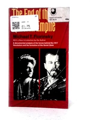 Image du vendeur pour The End of the Russian Empire mis en vente par World of Rare Books