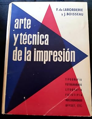 Imagen del vendedor de ARTE Y TCNICA DE LA IMPRESIN a la venta por Librera Pramo