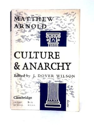 Image du vendeur pour Culture and Anarchy mis en vente par World of Rare Books