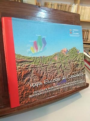 Imagen del vendedor de Mapa escolar de Cantabria a la venta por Libros Antuano
