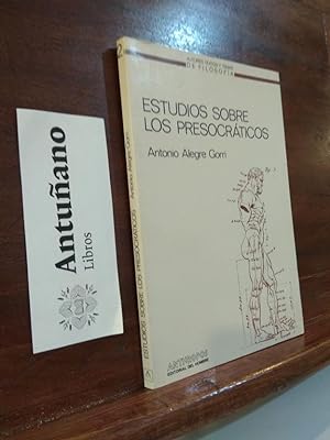 Seller image for Estudios sobre los presocrticos for sale by Libros Antuano