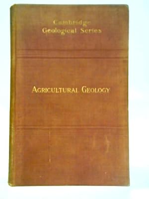 Imagen del vendedor de Agricultural Geology a la venta por World of Rare Books