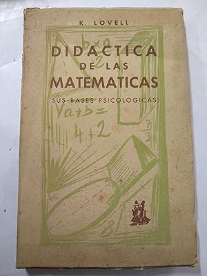 Imagen del vendedor de Didactica de las matematicas a la venta por Libros nicos