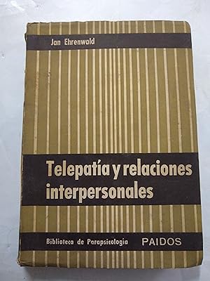 Seller image for Telepatia y relaciones interpersonales for sale by Libros nicos