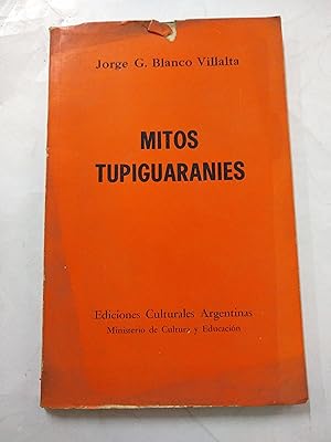 Image du vendeur pour Mitos tupiguaranies mis en vente par Libros nicos