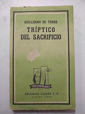 Image du vendeur pour Triptico del sacrificio mis en vente par Libros nicos