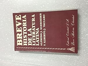 Imagen del vendedor de Breve historia de la literatura latina a la venta por Libros nicos