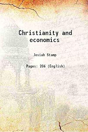 Imagen del vendedor de Christianity and economics 1939 [Hardcover] a la venta por -OnTimeBooks-