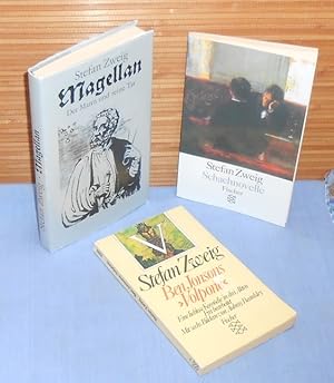 Bild des Verkufers fr Magellan : Der Mann und seine Tat + Die Schachnovelle * Ben Jonsons Volpone : Ein lieblose Komdie in drei Akten, frei bearbeitet, mit sechs Bildern von Aubray Beardsley zum Verkauf von AnimaLeser*Antiquariat