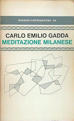 Immagine del venditore per Meditazione milanese venduto da Librodifaccia