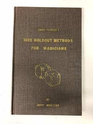 Seller image for Dice Holdout Methods For Magicians for sale by Chamblin Bookmine