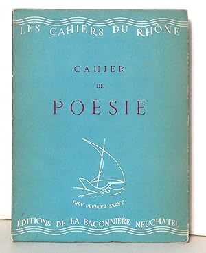 Seller image for Cahier de posie 2. for sale by La Bergerie