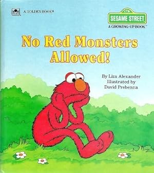 Seller image for No Red Monsters Allowed! for sale by Reliant Bookstore