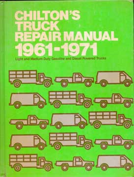 Seller image for truck Repair Manual 1961-1971 for sale by Wittenborn Art Books