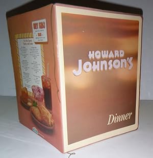 Dinner Menu for Howard Johnson's.