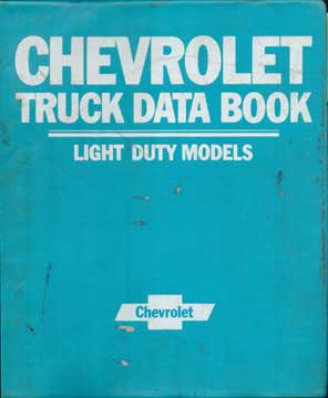 Chevrolet Truck Data Book