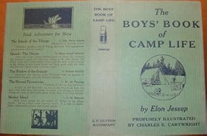 Bild des Verkufers fr Dust Jacket only for The Boys' Book Of Camp Life zum Verkauf von Wittenborn Art Books