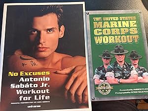 No Excuses: Antonio Sabato Jr. Workout For Life, New, * FREE* trade paperback copy of "The United...