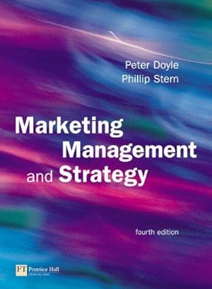 Bild des Verkufers fr Marketing Management and Strategy zum Verkauf von WeBuyBooks