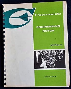 Concorde Engineering Notes Section 11 Electrical System