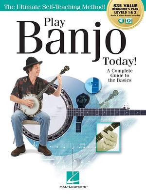 Bild des Verkufers fr Play Banjo Today! All-In-One Beginner\ s Pack: Includes Book 1, Book 2, Audio & Video zum Verkauf von moluna