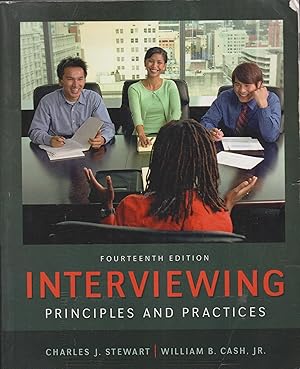 Seller image for Interviewing: Principles and Practices for sale by Robinson Street Books, IOBA