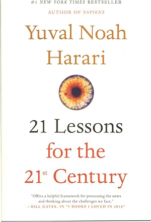 Seller image for 21 Lessons for the 21st Century for sale by Round Table Books, LLC