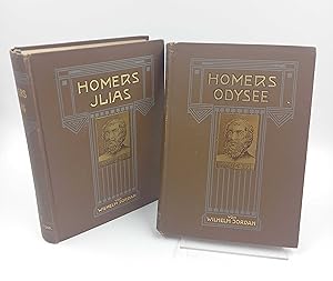 Homers Odysee (Odyssee) / Homers Ilias Übersetzt und erklärt von Wilhelm Jordan