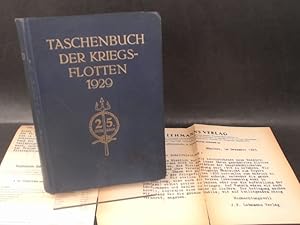 Image du vendeur pour Taschenbuch der Kriegsflotten 1929. 25.Jahrgang. mis en vente par Antiquariat Kelifer